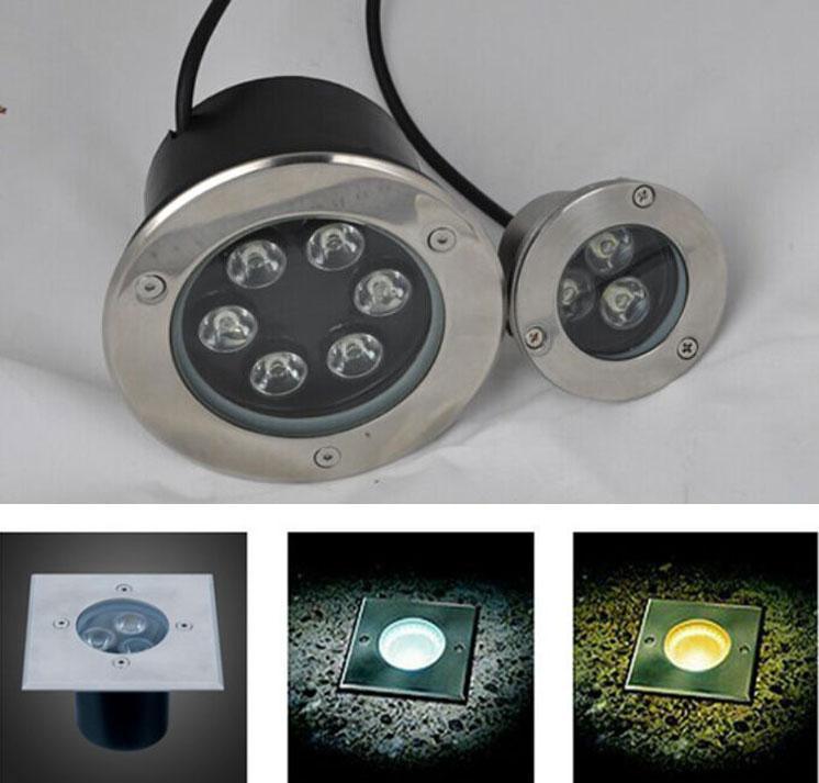 LED埋地燈-供應(yīng)LED地埋燈七彩埋地燈12W15W18W公園廣場地埋燈